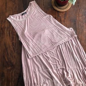 Dusty Rose Maxi Dress